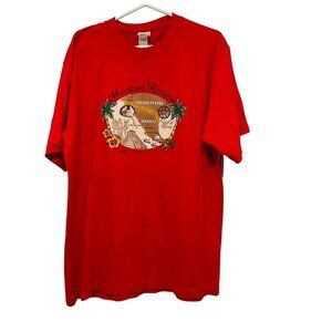 Princess Cruises Womens‎ T Shirt Mexican Riviera Red Cruise Souvenir Size XL